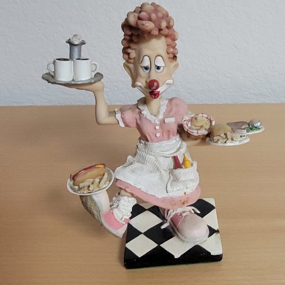 Vintage Slapstix Service With A Smile Figurine